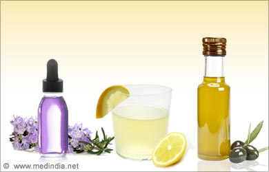 Dry Skin on the Feet: Olive Oil, Lemon Juice and Lavender Oil