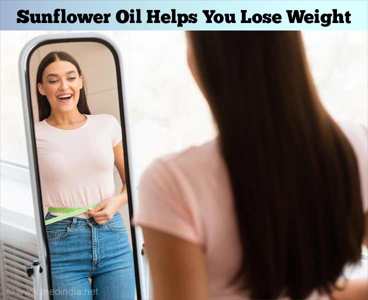 Sunflower Oil Helps Lose Weight