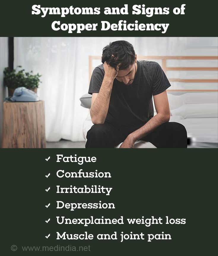 Signs And Symptoms Of Copper Deficiency