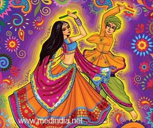 Twirl, Tap, and Celebrate Dandiya with Health Benefits