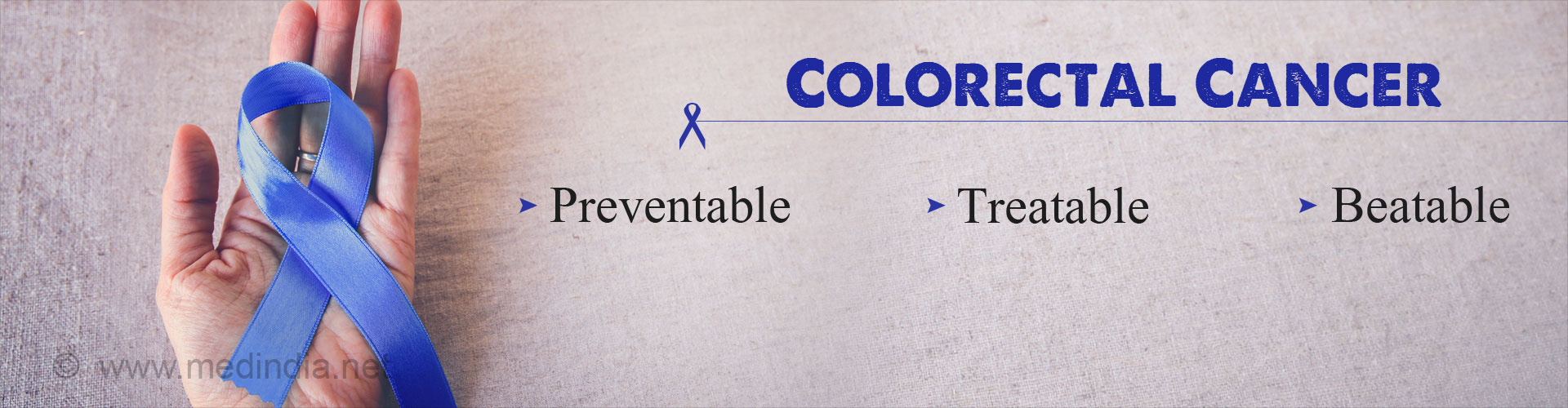 Health Tip on Awareness of Colorectal Cancer
