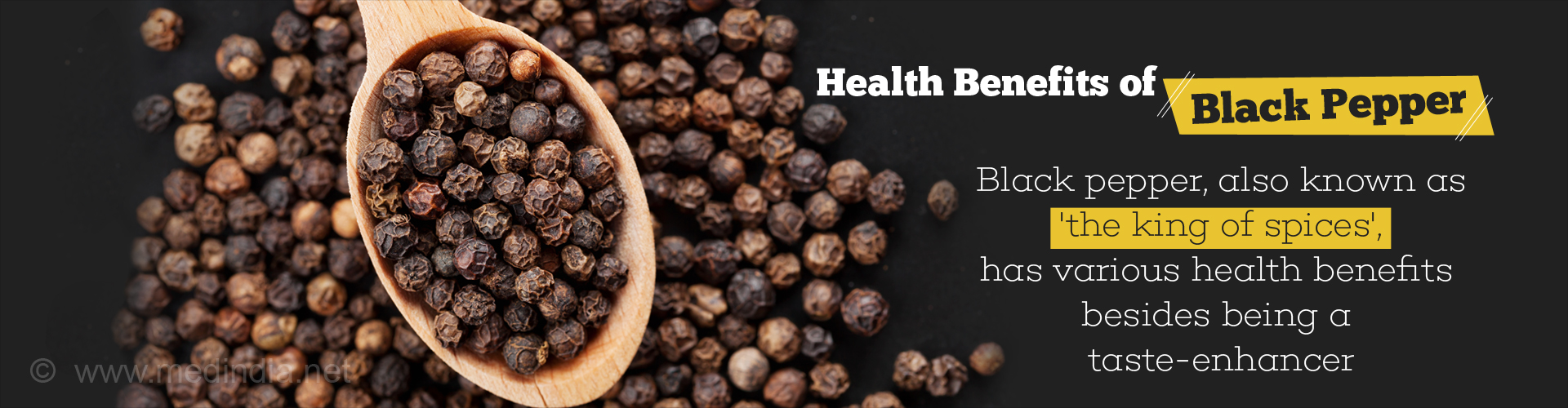 Health Benefits of Black Pepper