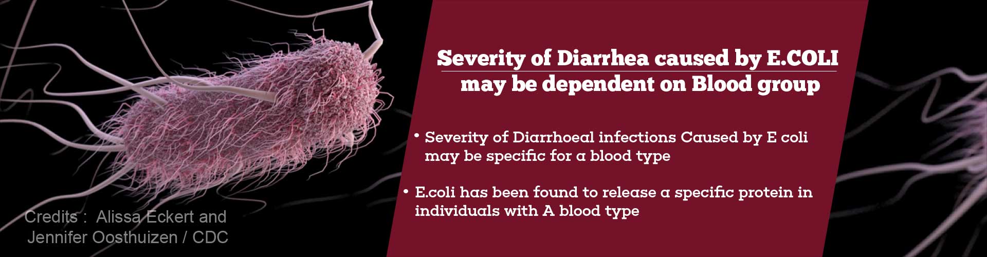 Diarrheal Severity can Depend on an Individual’s Blood Type