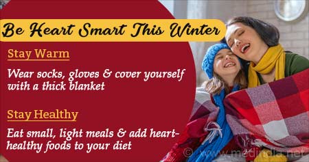 Be Heart Smart: Tips To Prevent Heart Disease This Winter - Health Tips