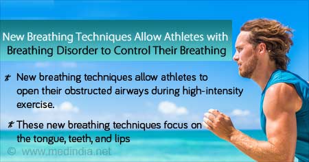 Health Tip on New Breathing Exercise to Help Athletes Manage Breathing ...