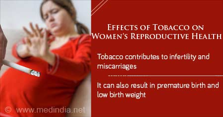 Health Tip On Effects Of Tobacco On Women's Reproductive Health ...