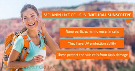 melanin natural sunscreen