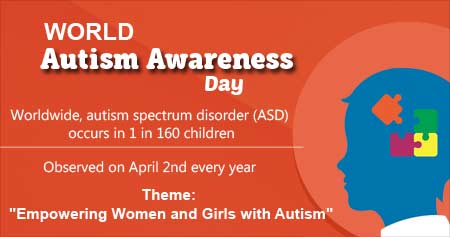 Health Tip On World Autism Awareness Day - Health Tips