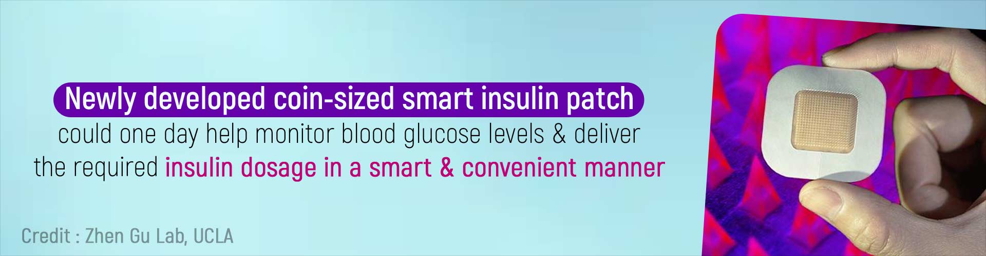 Smart Insulin Patch may One Day Help Control Diabetes