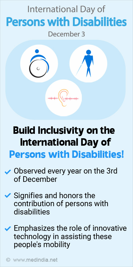 6. Highlights the importance of mobility for people with disabilities