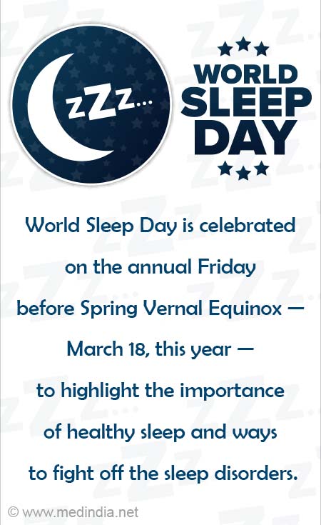 World Sleep Day March 18, 2022