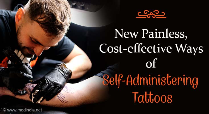 Painless tattooing