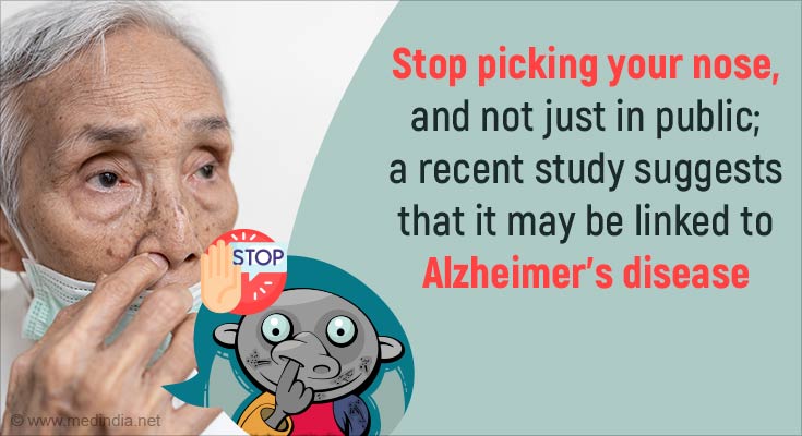 Nose-picking and other habits that can cause Alzheimer's