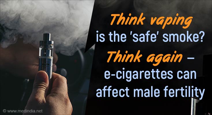 E Cigarettes Linked to Decreased Sperm Count