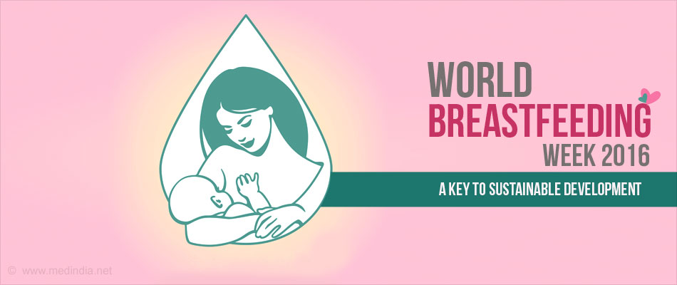 World Breastfeeding Week 2016 Breastfeeding A Key To Sustainable Development