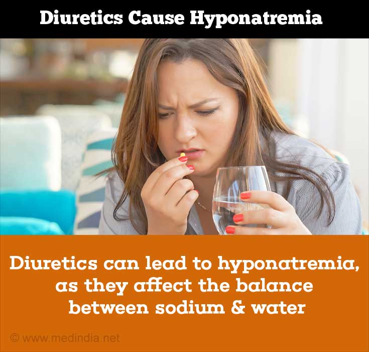 Diuretics Cause Hyponatremia