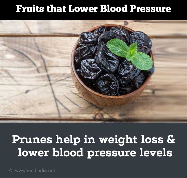 Prunes Help Lower Blood Pressure