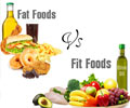 Know more about Fat Foods and Fit Foods - Slideshow